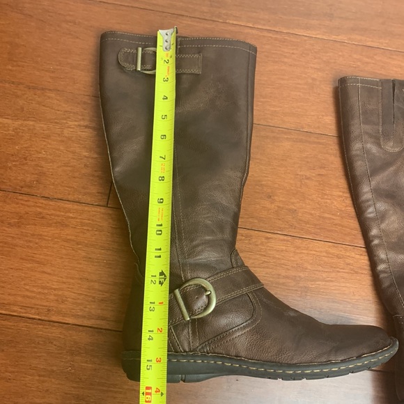 B.O.C. by Born Martina Tall Knee High Leather Riding Boot-Brown-Women size 8 - Picture 9 of 9